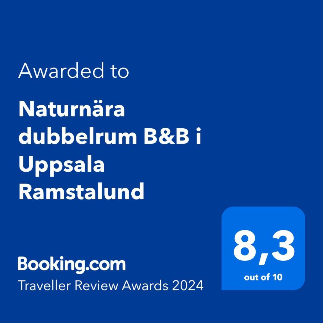 Naturnaera Dubbelrum B&B I Uppsala Ramstalund Zewnętrze zdjęcie